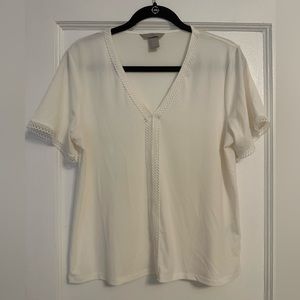 Brand new white H&M blouse, size M